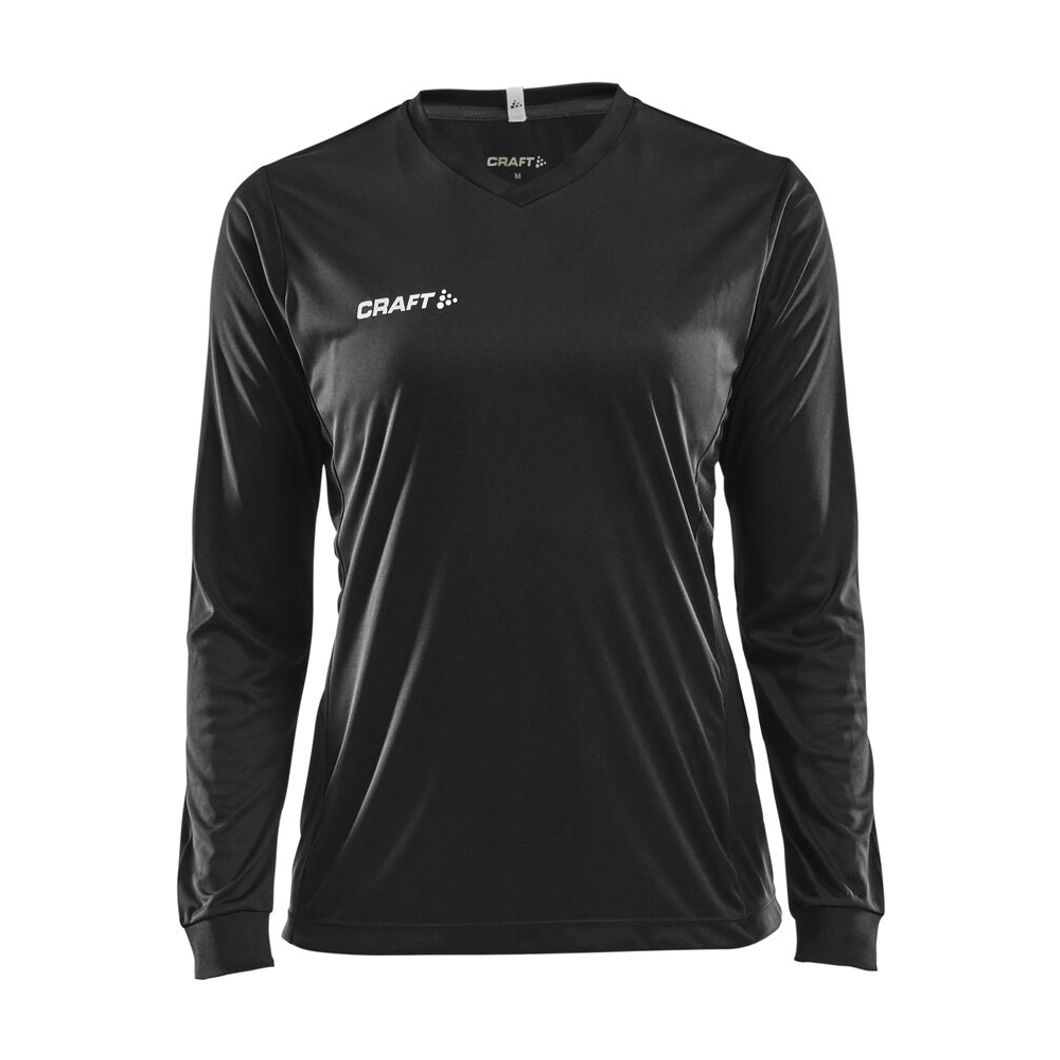 Squad Go Jersey Solid Langarmtrikot Damen