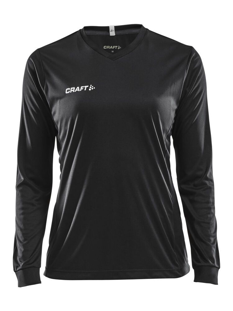 Squad Go Jersey Solid Langarmtrikot Damen