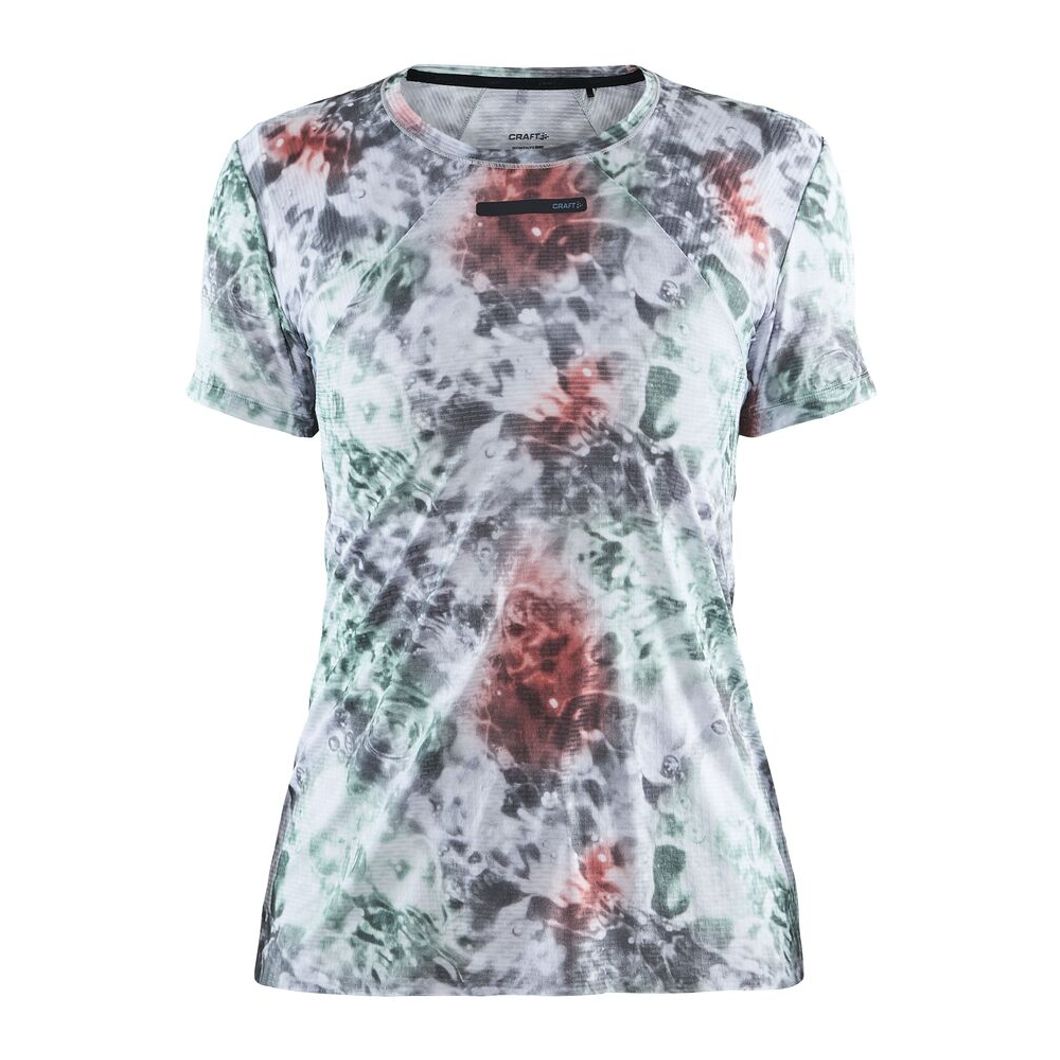 Vent Mesh Short Sleeve Tee Damen