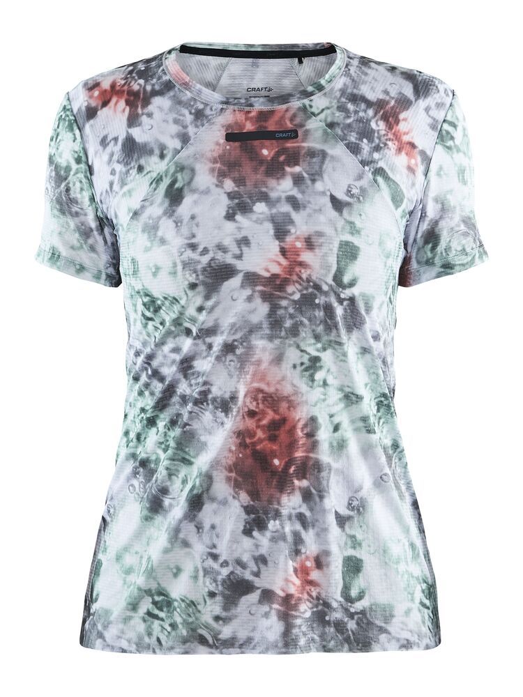 Vent Mesh Short Sleeve Tee Damen