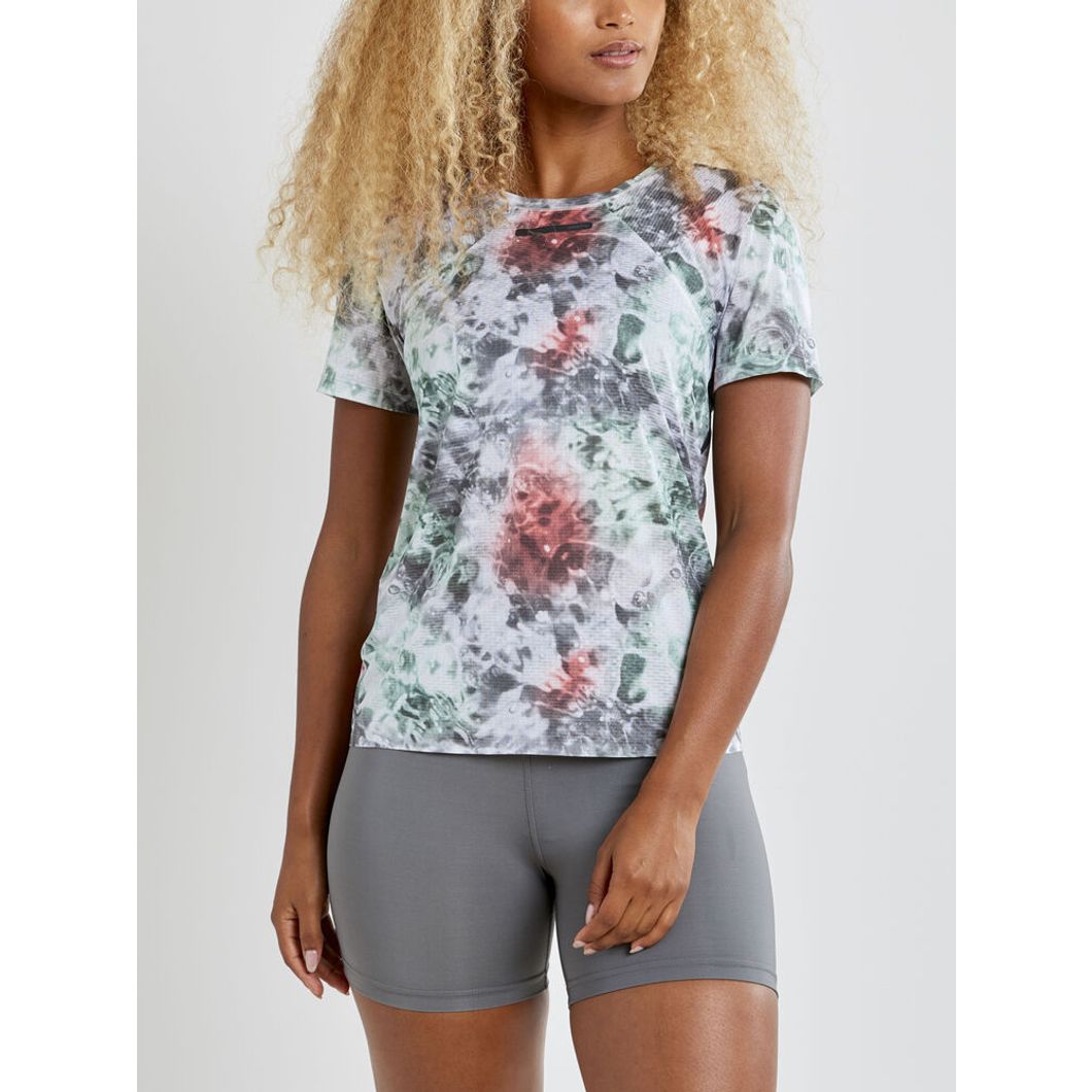 Vent Mesh Short Sleeve Tee Damen