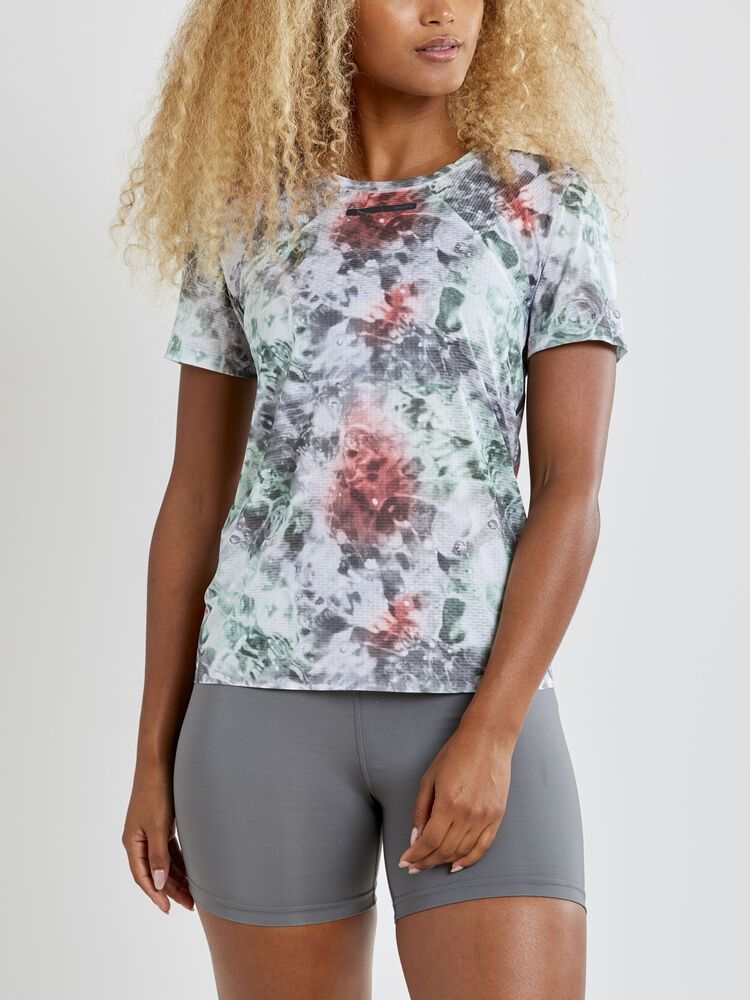 Vent Mesh Short Sleeve Tee Damen