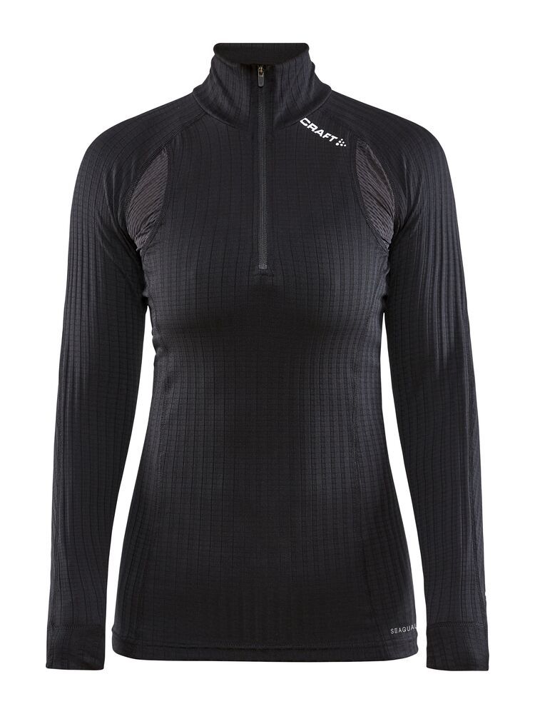 Active Extreme X Half-Zip Langarmshirt Damen