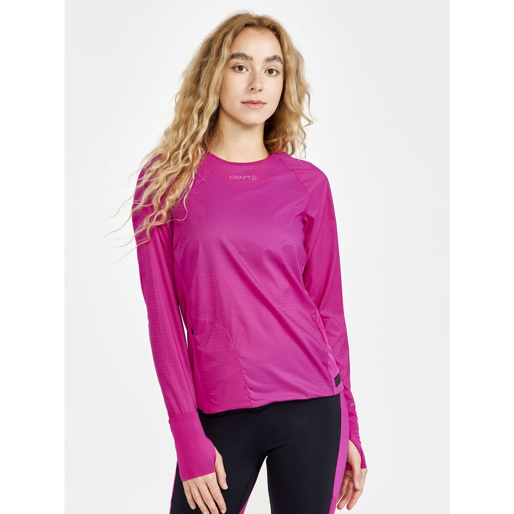 PRO Hypervent Langarm Wind Top Damen