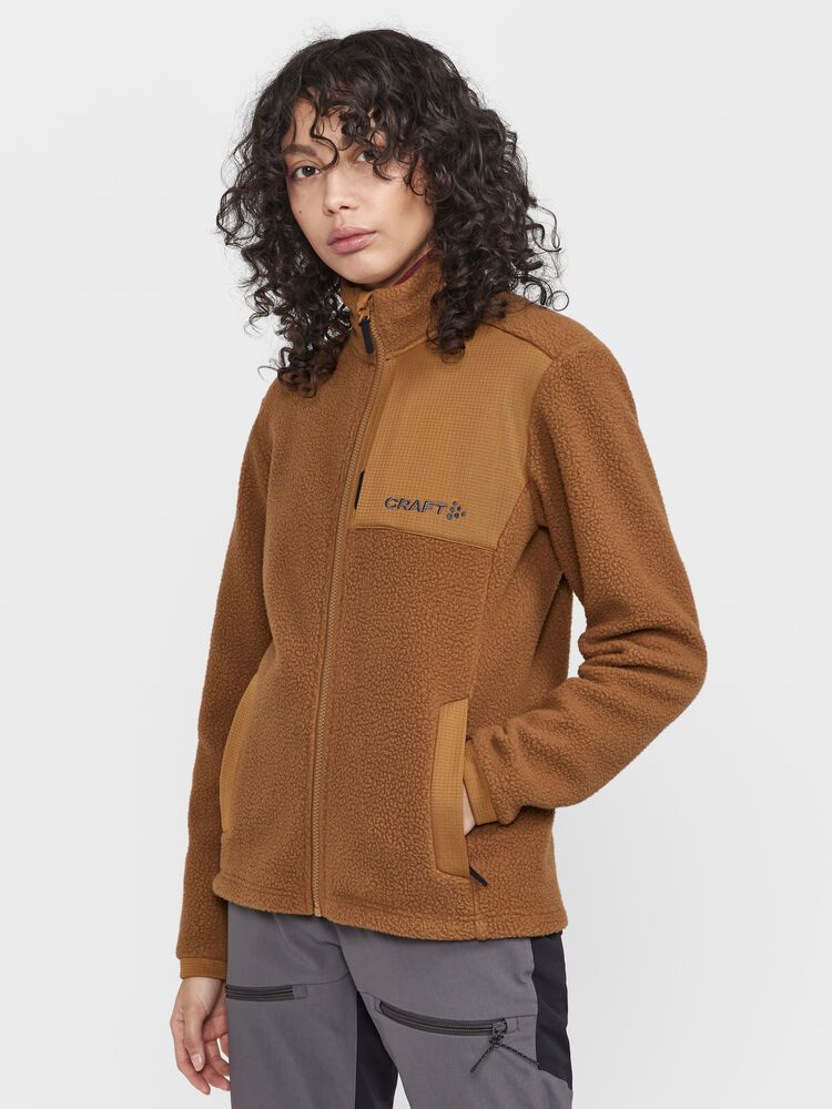 Explore Pile Fleece Jacket Damen