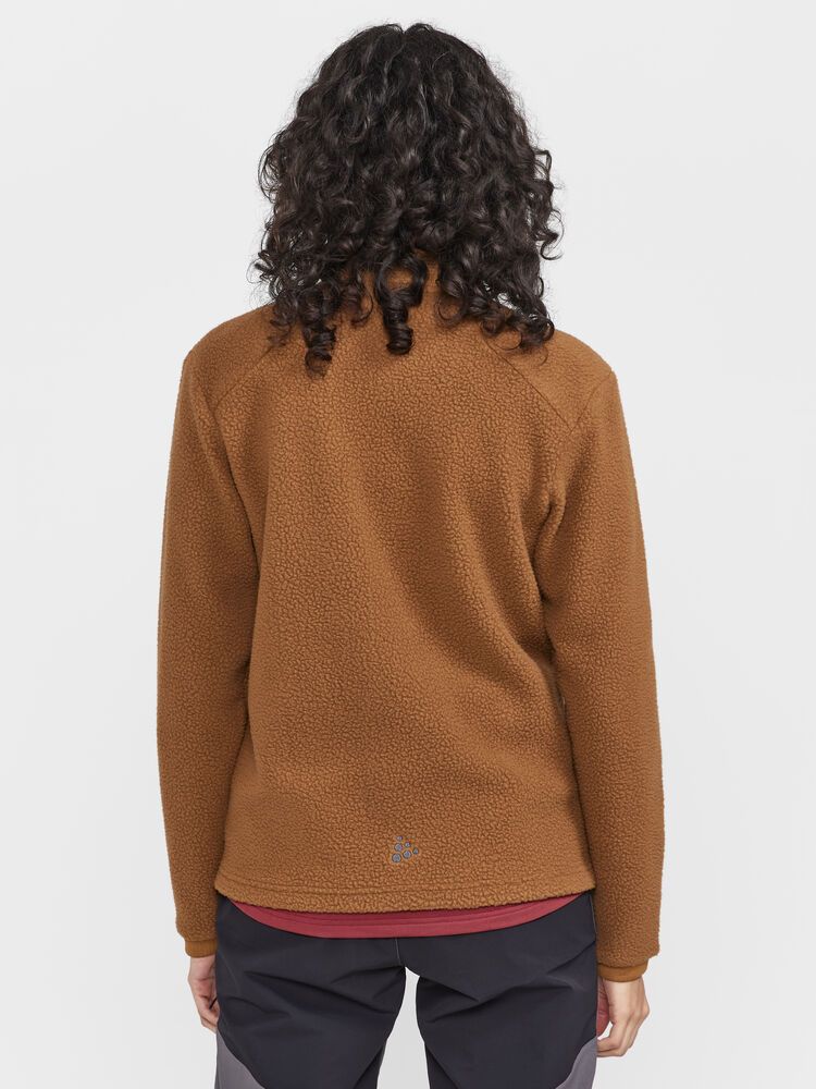 Explore Pile Fleece Jacket Damen