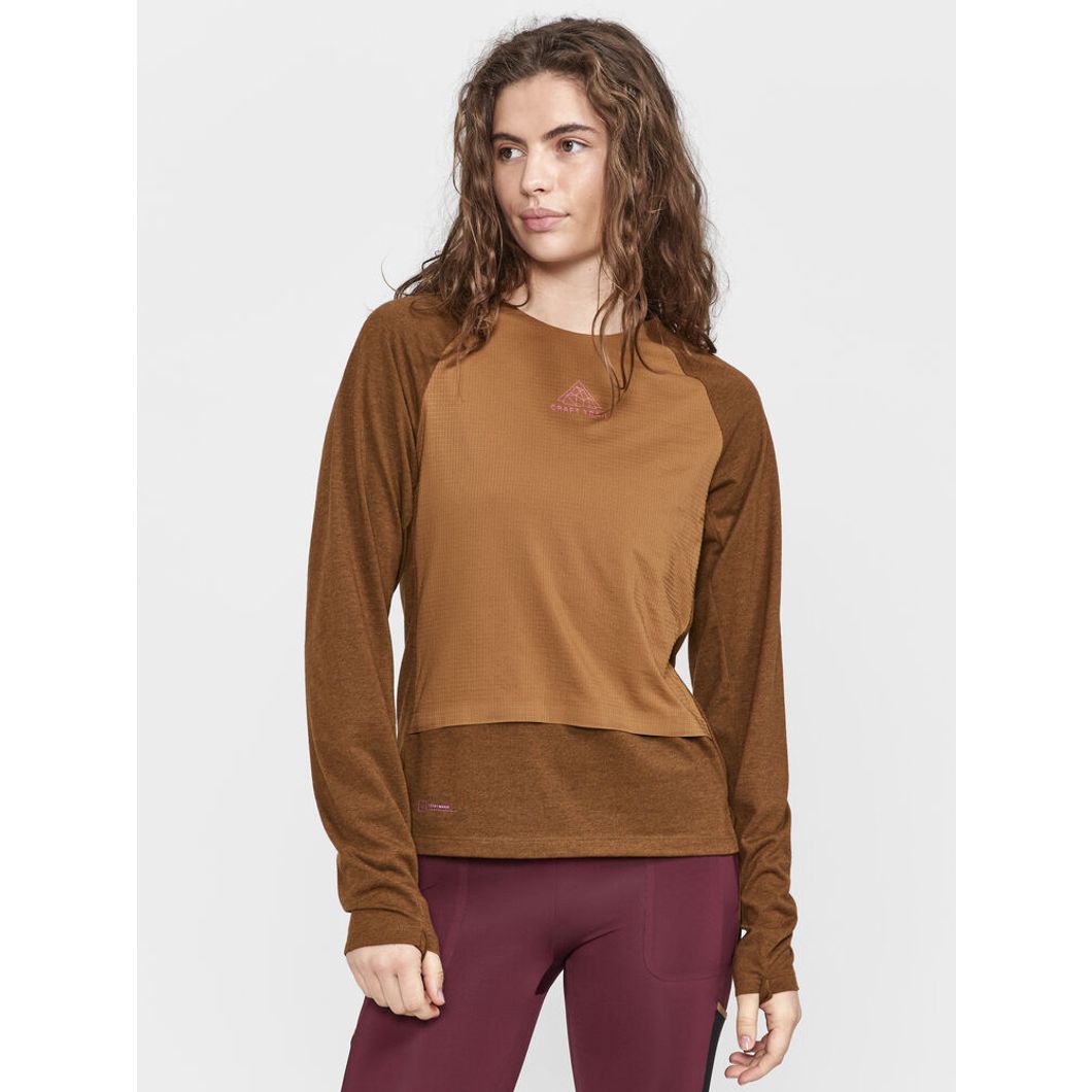 ADV Trail Wool Wind Langarmshirt Damen