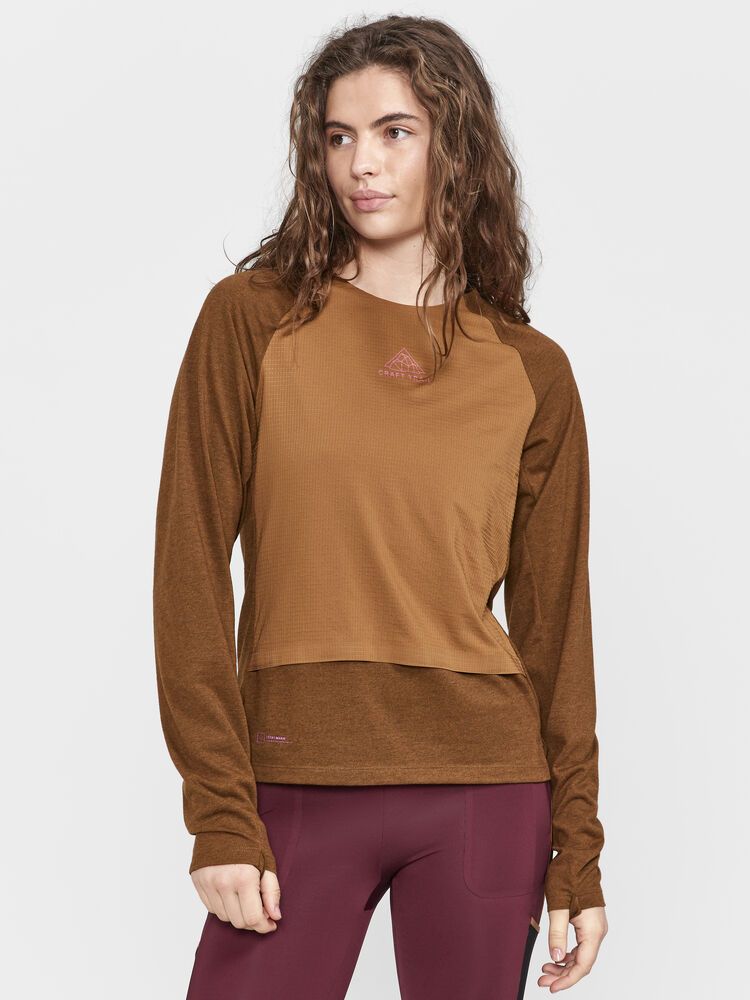 ADV Trail Wool Wind Langarmshirt Damen