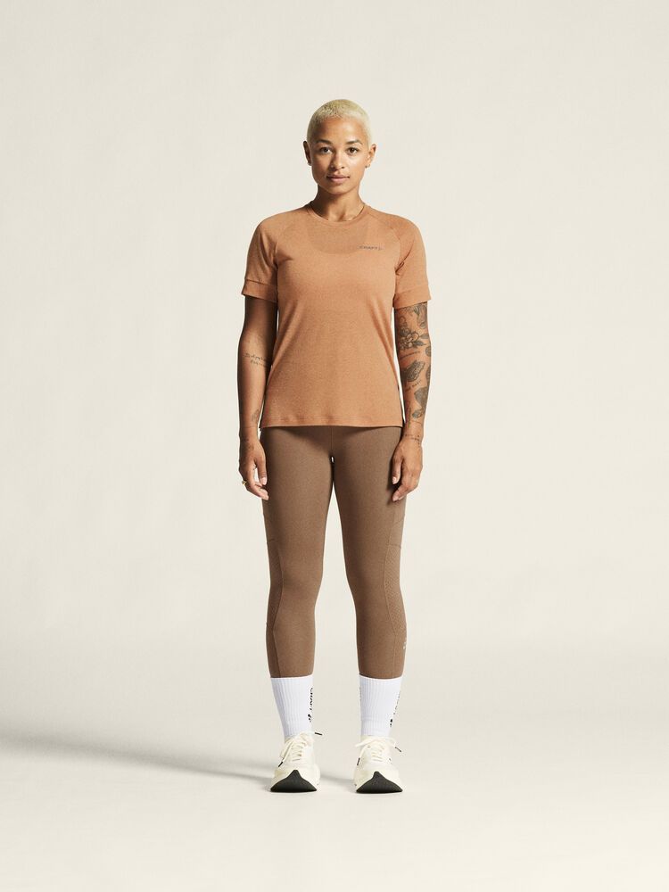 Trail Wool Short Sleeve Tee Damen