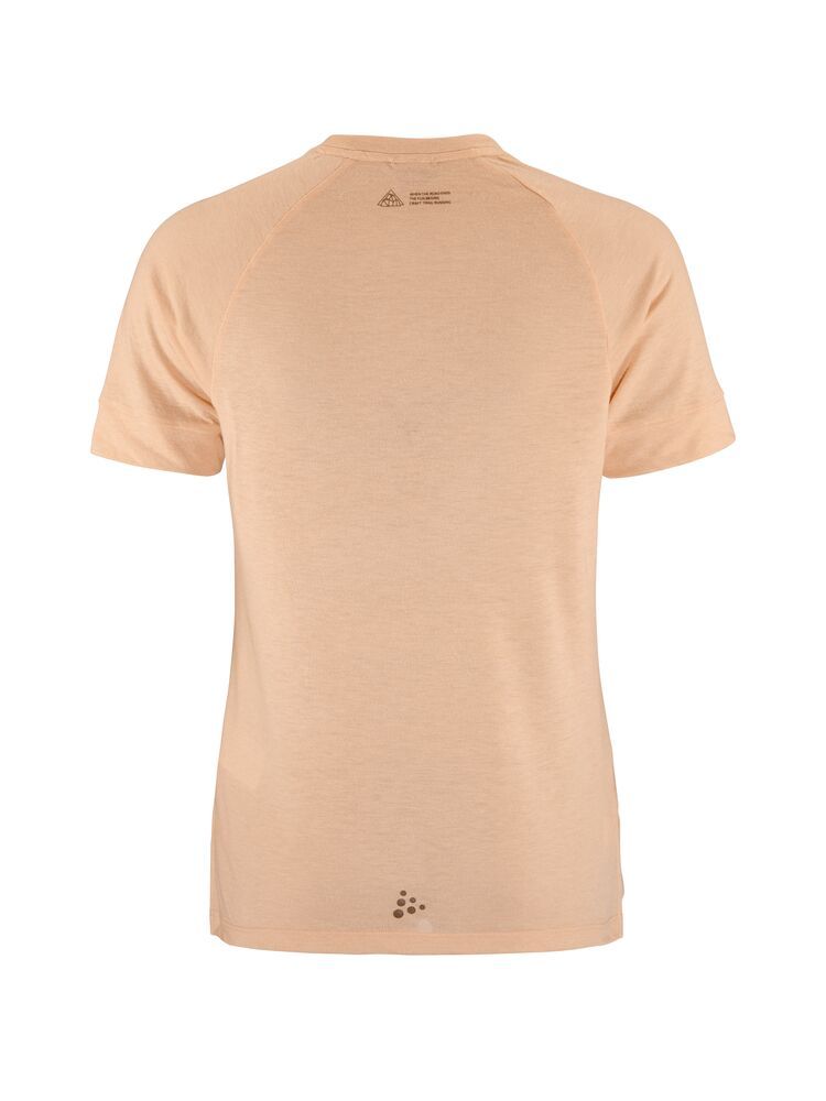 Trail Wool Short Sleeve Tee Damen