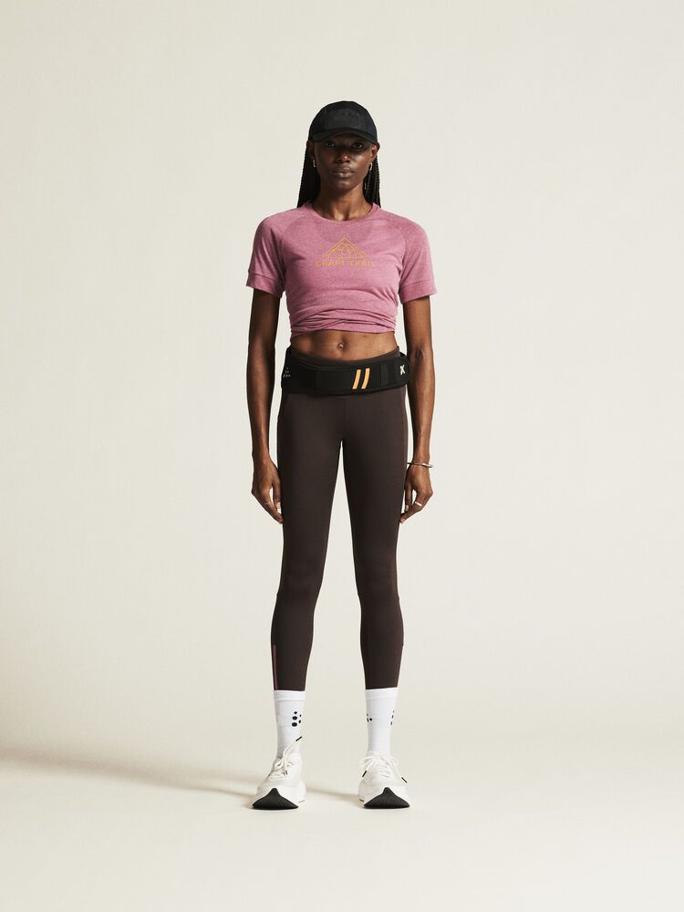 Trail Wool Short Sleeve Tee Damen