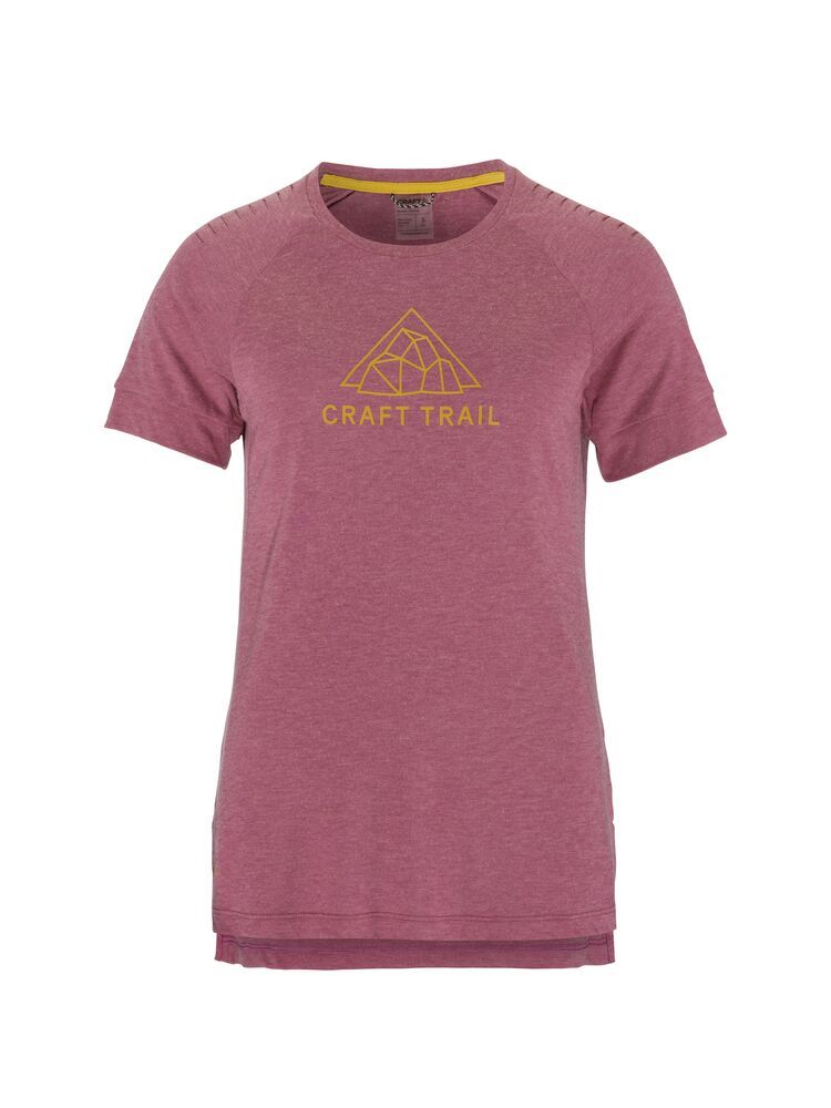 Trail Wool Short Sleeve Tee Damen