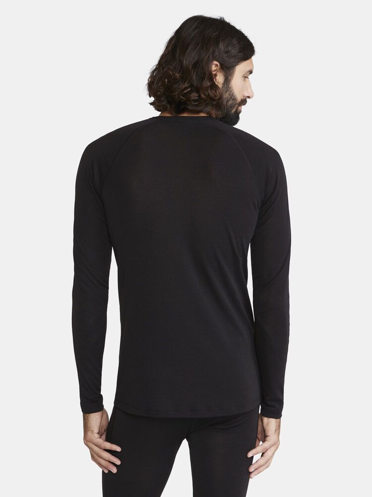 ADV Wool Merino Rundhals Langarmshirt