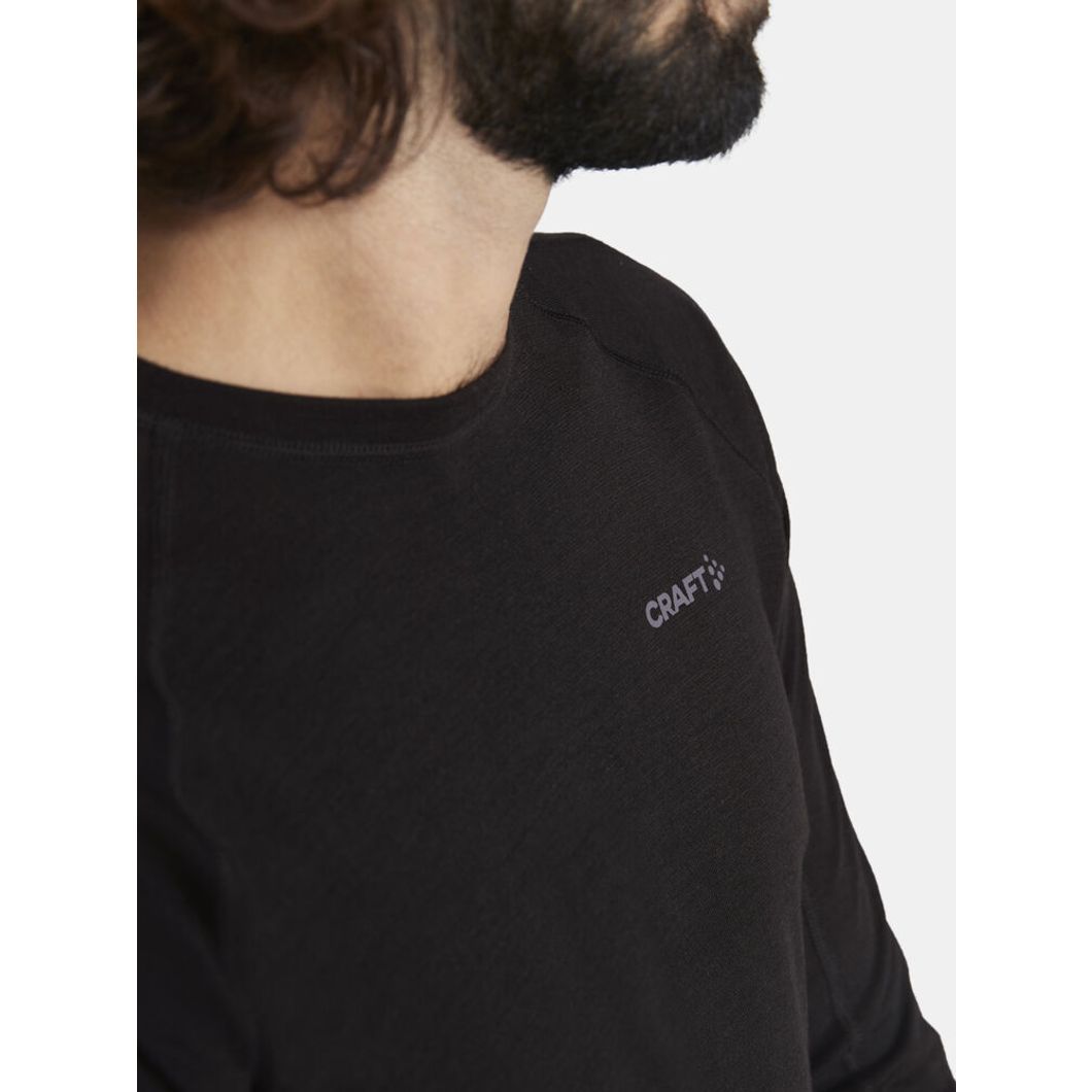 ADV Wool Merino Rundhals Langarmshirt