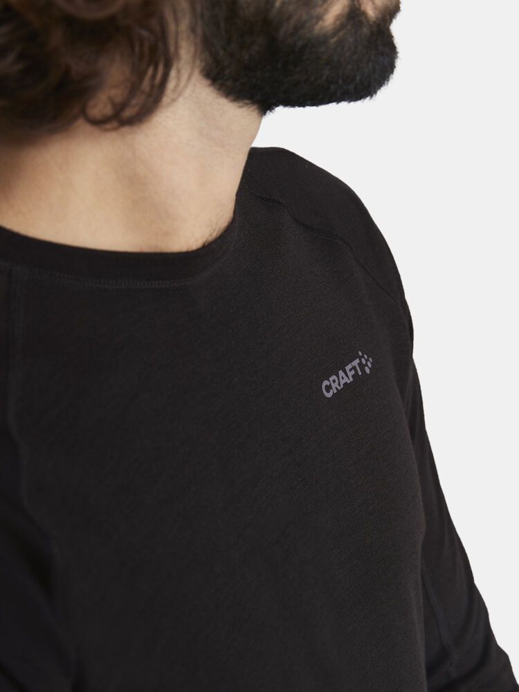 ADV Wool Merino Rundhals Langarmshirt
