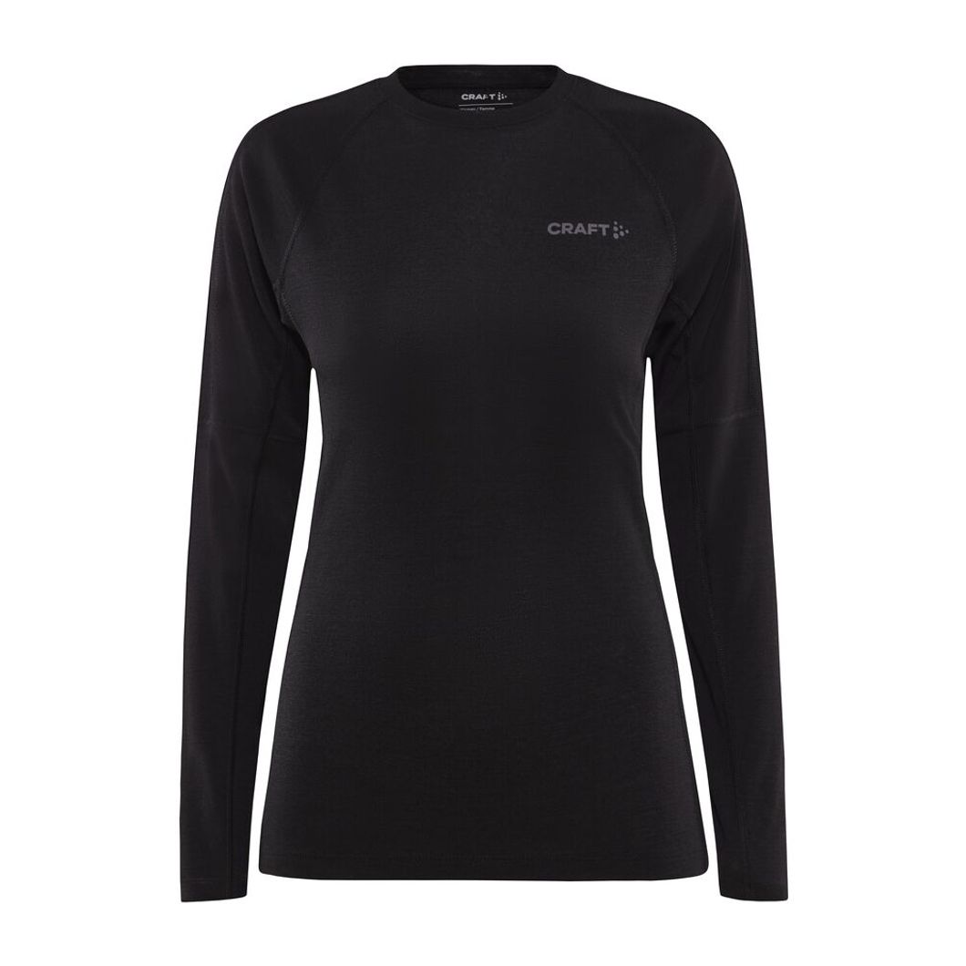 ADV Wool Merino Rundhals Langarmshirt Damen