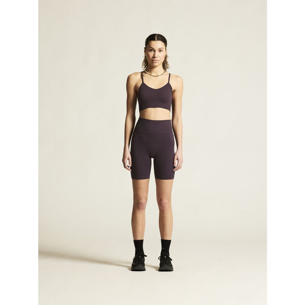 Collective Rib Strap Sports Bra Damen