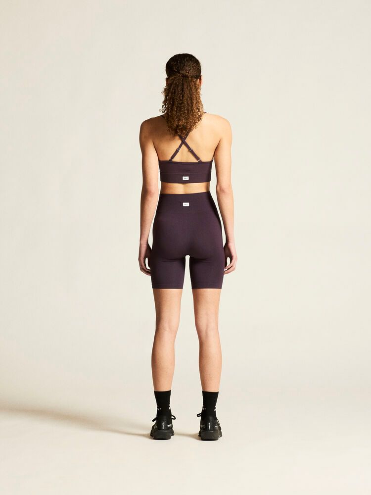 Collective Rib Strap Sports Bra Damen