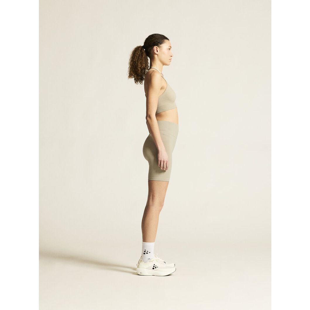 Collective Rib Strap Sports Bra Damen