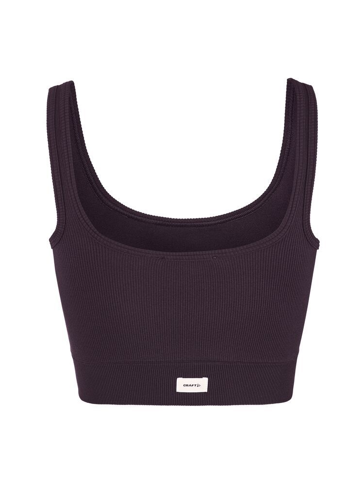 Collective Rib Sports Bra Damen