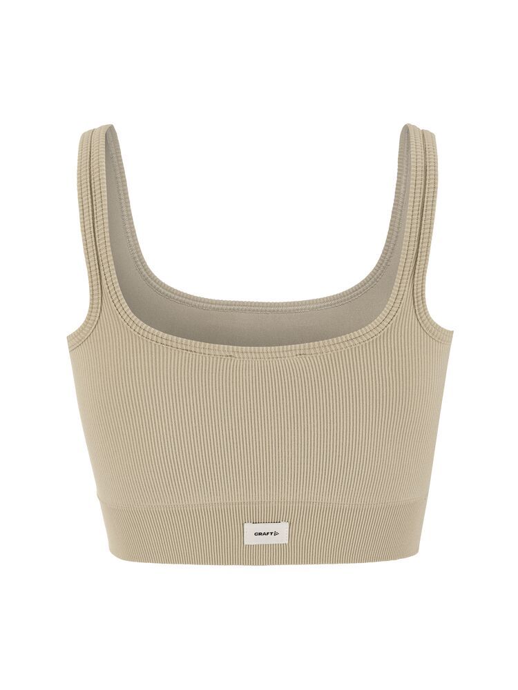 Collective Rib Sports Bra Damen