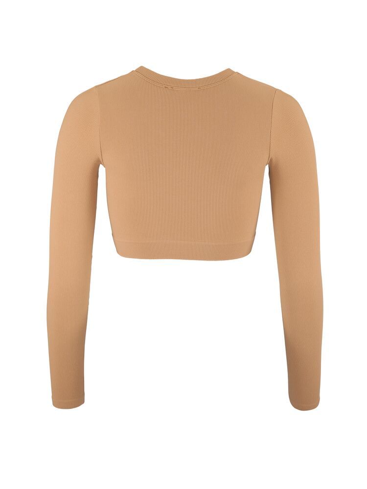 Collective Rib Cropped Longsleeve Top Damen