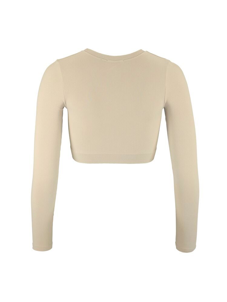 Collective Rib Cropped Longsleeve Top Damen