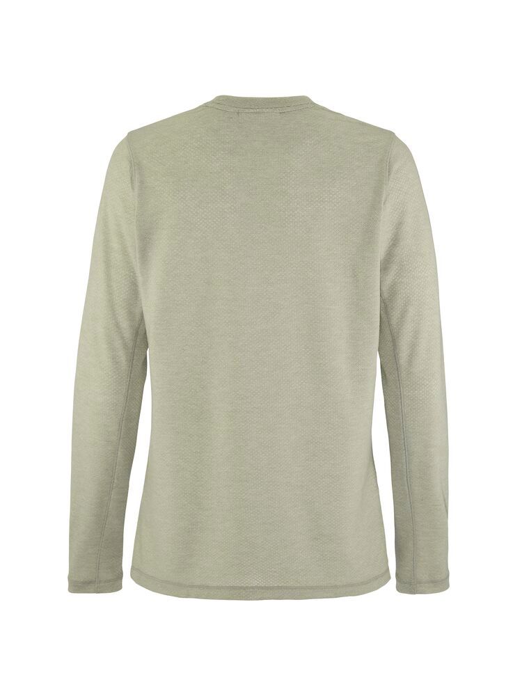 Thermal Mesh Crew Neck Damen