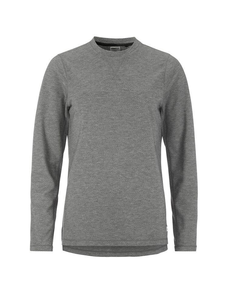 Thermal Mesh Crew Neck Damen