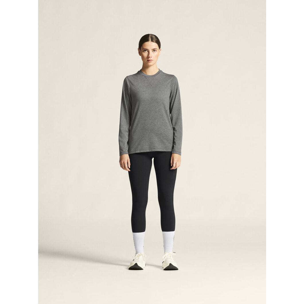 Thermal Mesh Crew Neck Damen