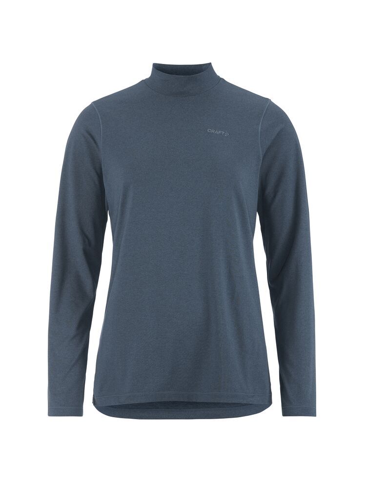Flow Mock Neck Longsleeve Damen
