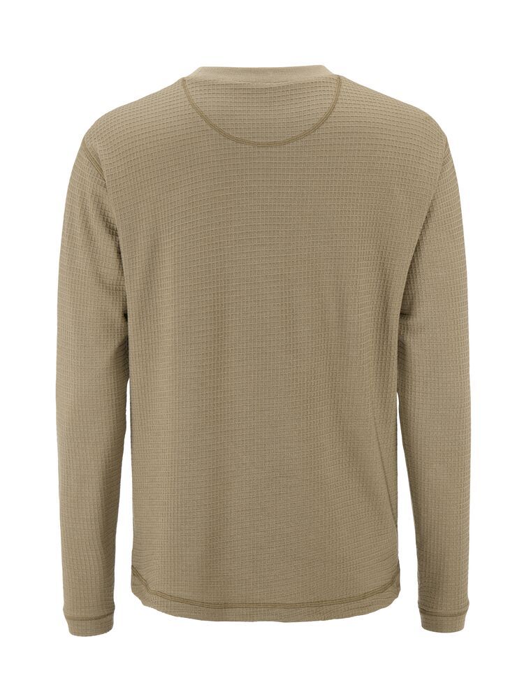 Wool Waffle Round Neck Trikot