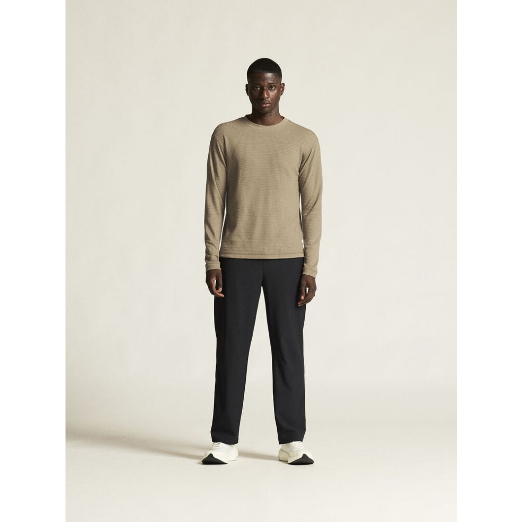 Wool Waffle Round Neck Trikot