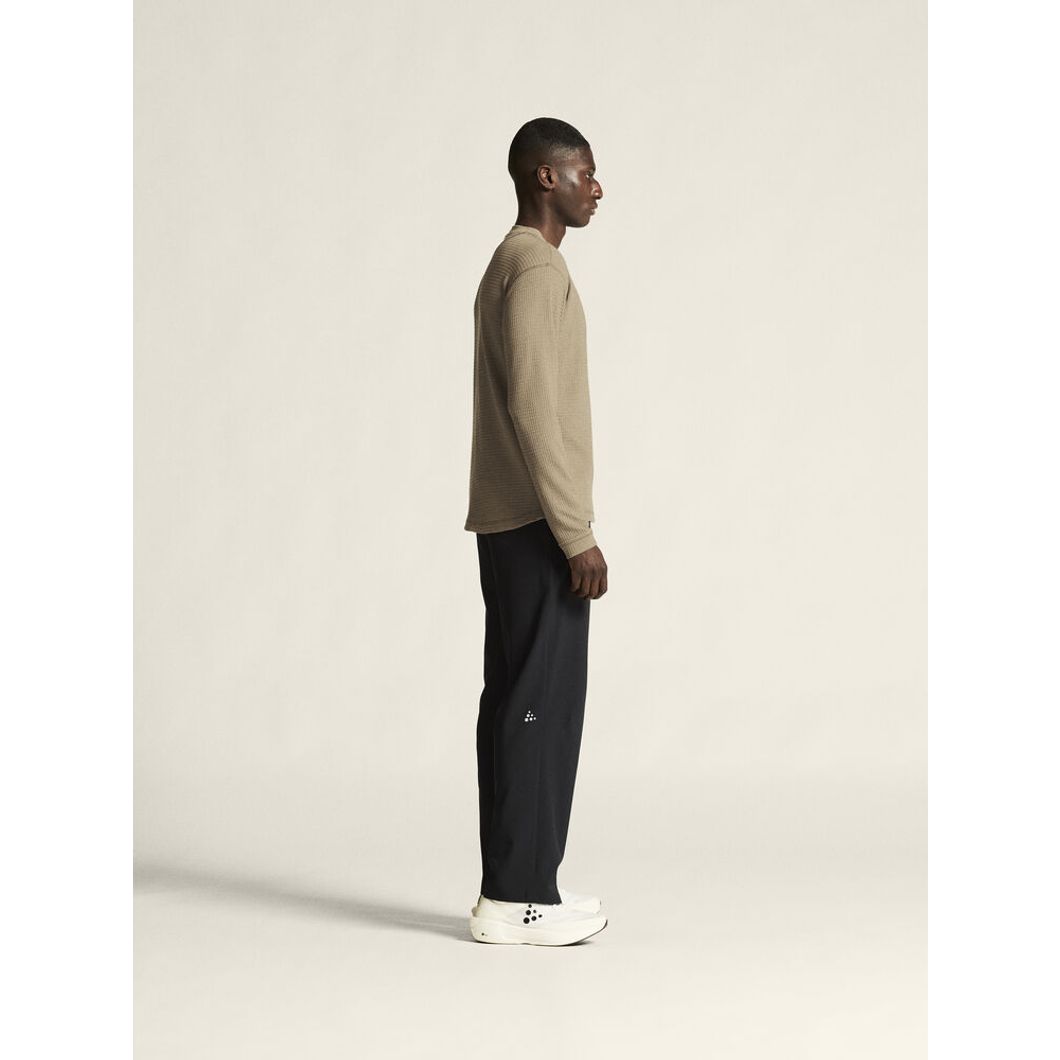 Wool Waffle Round Neck Trikot