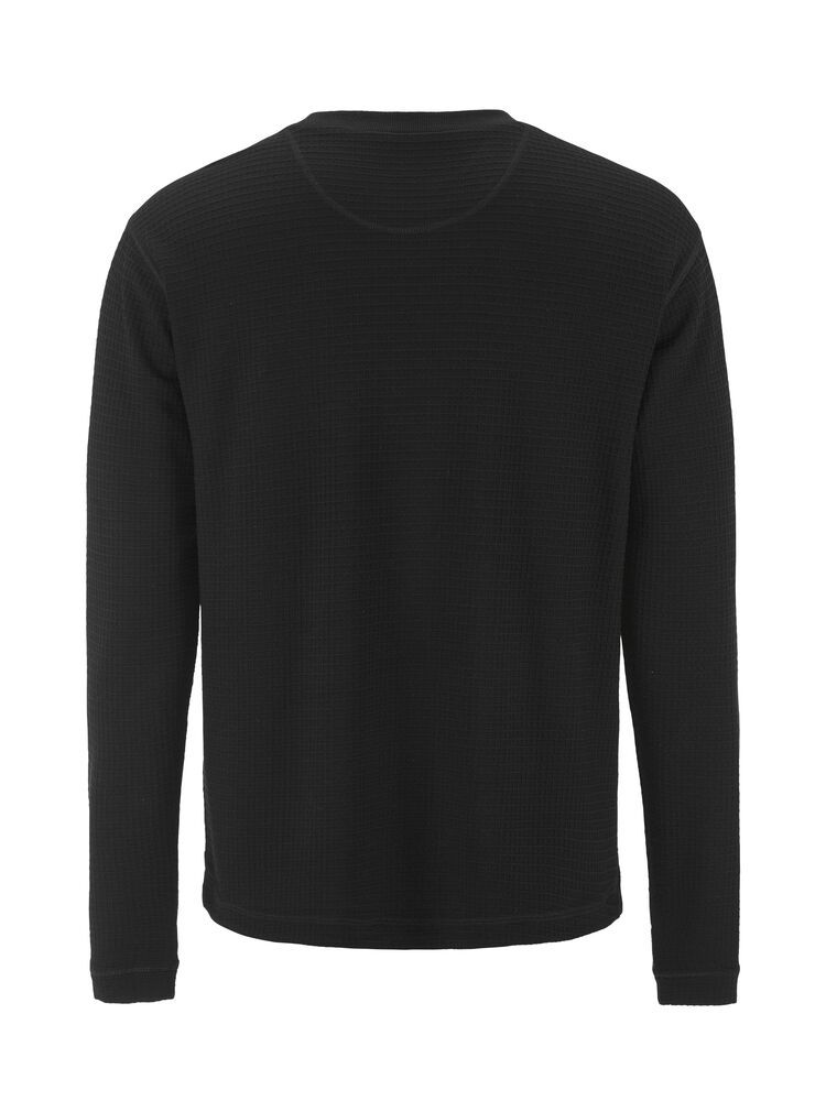 Wool Waffle Round Neck Trikot