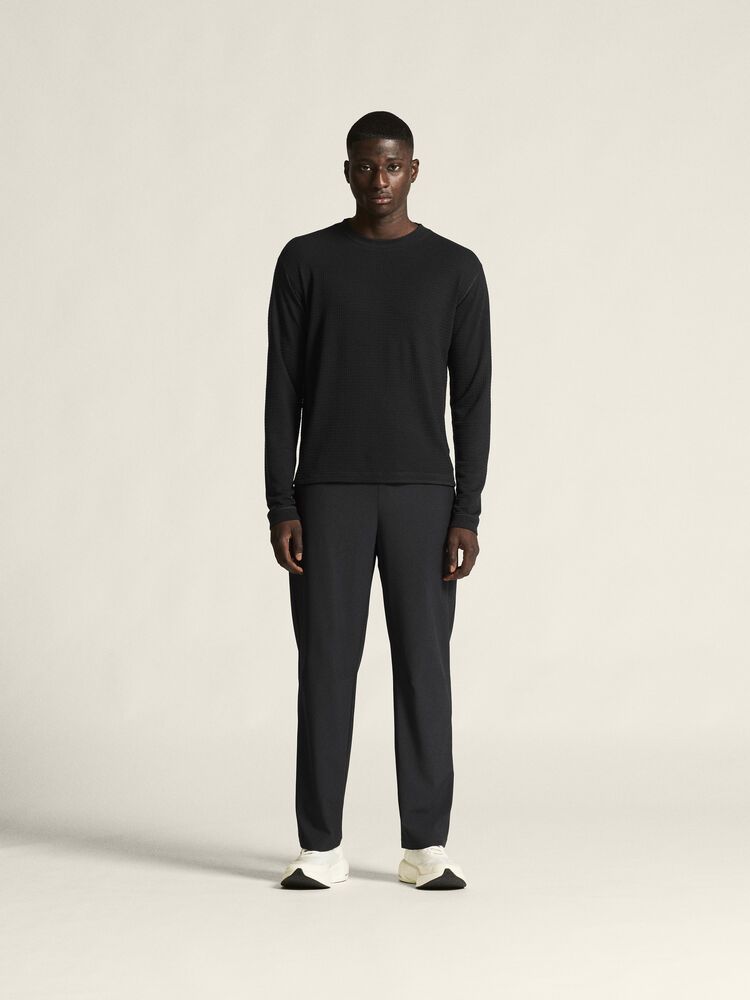 Wool Waffle Round Neck Trikot