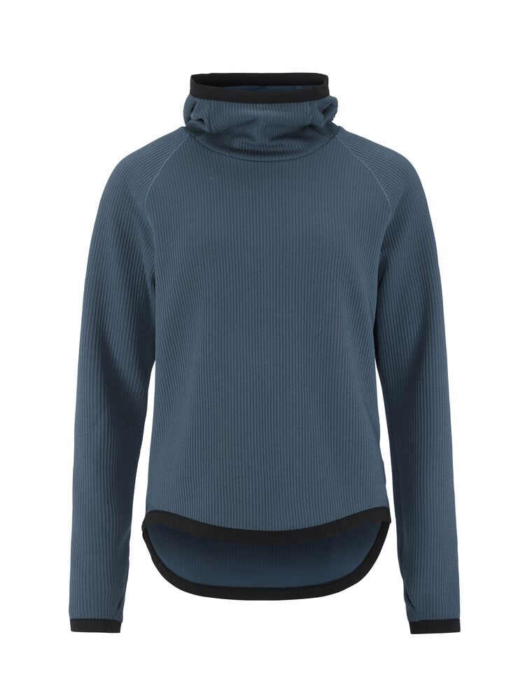 Grid Hood Hoodie Damen