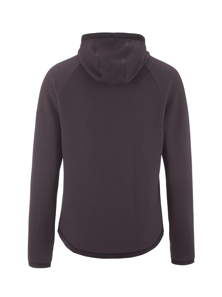 Grid Hood Hoodie Damen