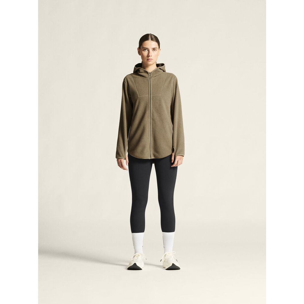 Join Pile Fleece Full Zip Hoodie Damen
