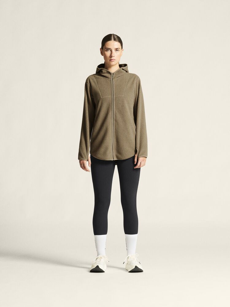 Join Pile Fleece Full Zip Hoodie Damen