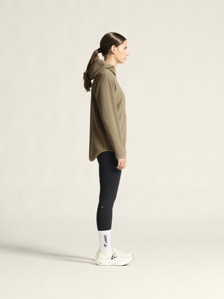 Join Pile Fleece Full Zip Hoodie Damen