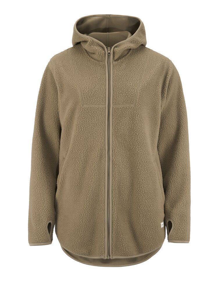 Join Pile Fleece Full Zip Hoodie Damen