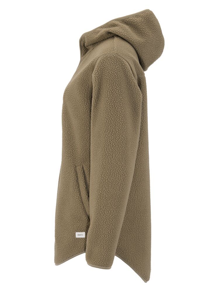 Join Pile Fleece Full Zip Hoodie Damen