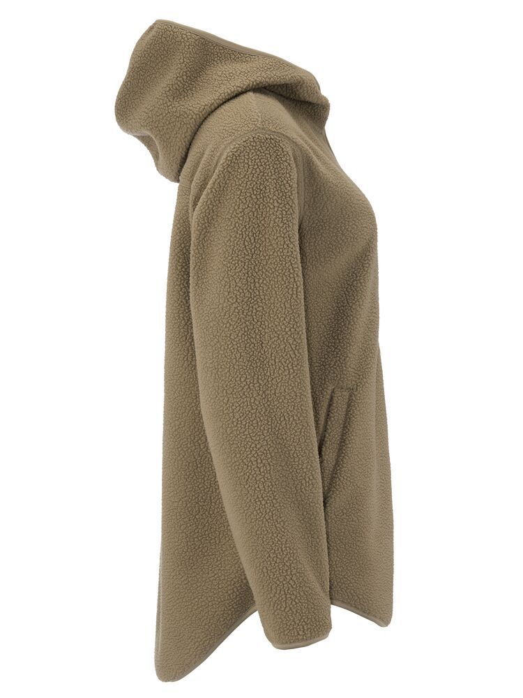 Join Pile Fleece Full Zip Hoodie Damen