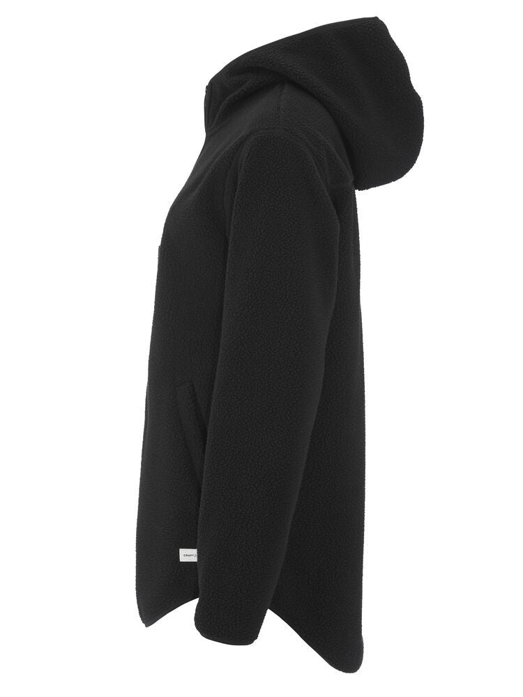 Join Pile Fleece Full Zip Hoodie Damen