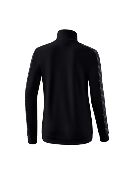 Essential Team Tracktop Jacke Damen schwarz/slate grey