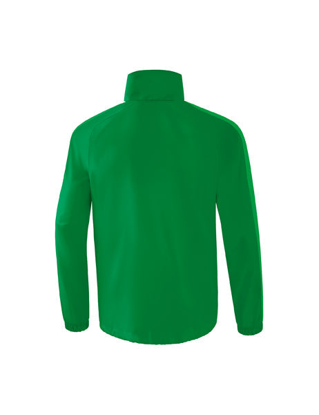 Team Allwetterjacke Erwachsene; Kinder smaragd