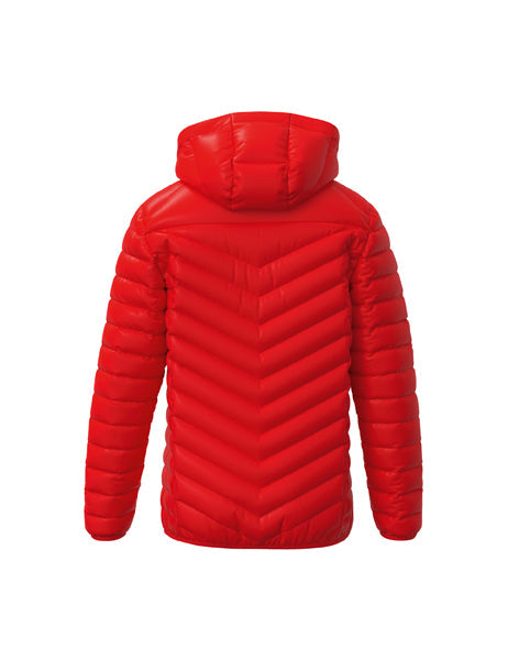 CMPT Puffer Jacket Erwachsene; Kinder rot