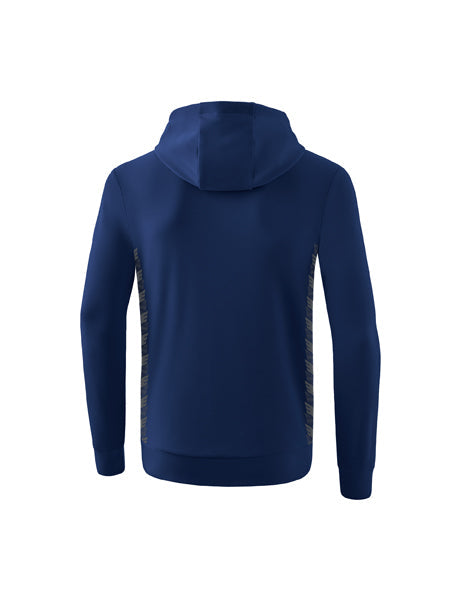 Essential Team Kapuzensweat Erwachsene; Kinder new navy/slate grey