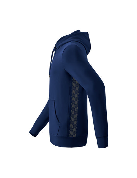 Essential Team Kapuzensweat Erwachsene; Kinder new navy/slate grey